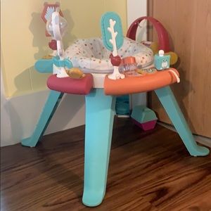 Baby seat and activity center